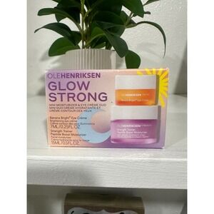 Ole‎ Henriksen Glow Strong Mini Moisturizer Eye Cream Duo Set